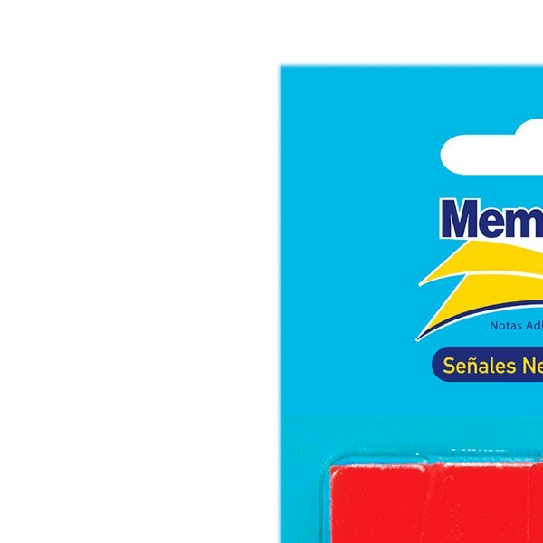 BANDERITAS ADH. MEMOTIP 2.54X4.3CM 3C NEON 75 HOJAS BOLSA